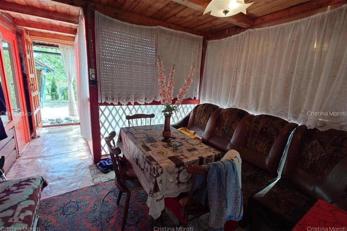 Cabana, anexe si 2000 mp teren intravilan in Taratel, Brad - 4