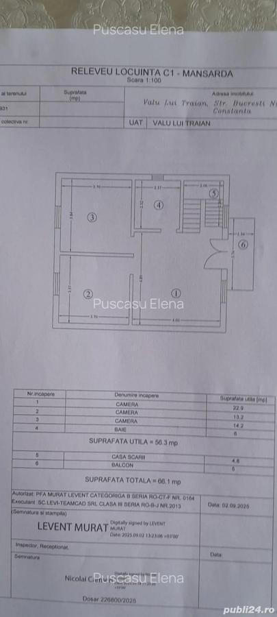Valu lui Traian - casa P+M - 2