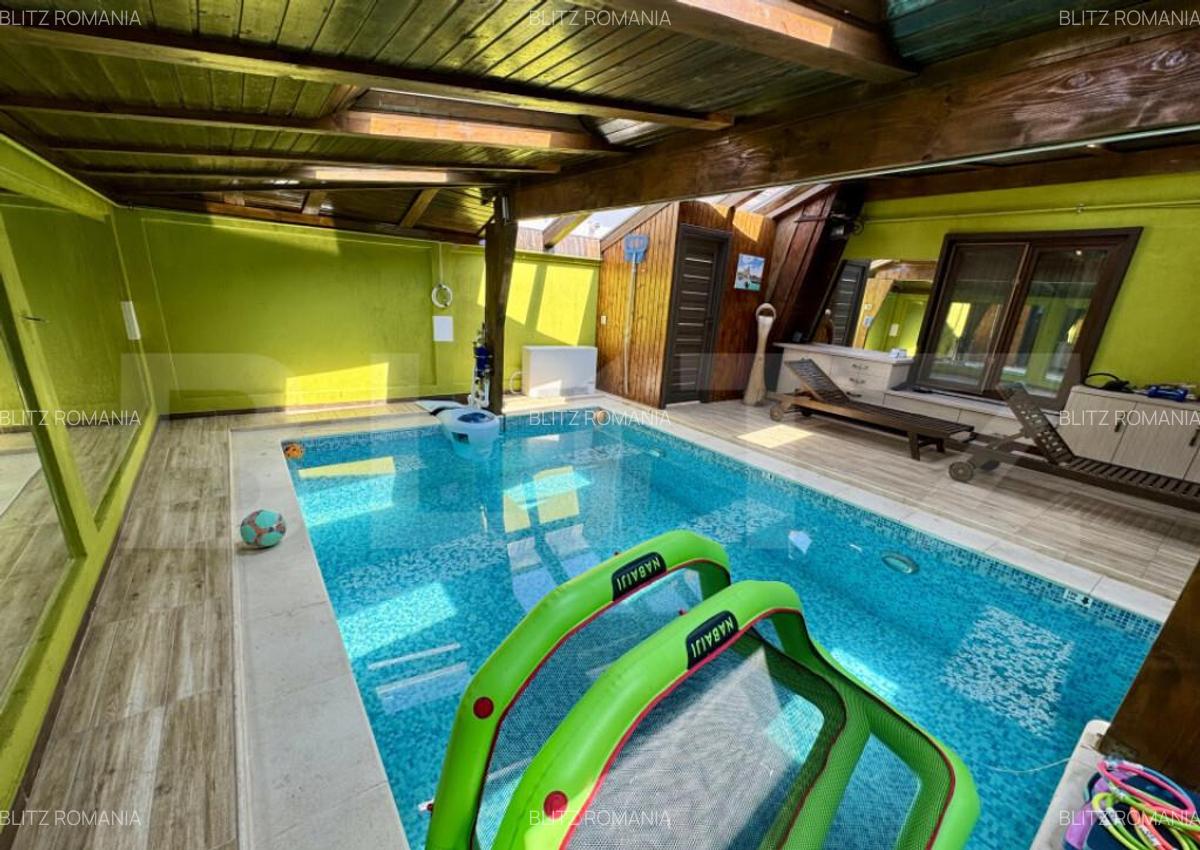 Casa de inchiriat, cu 4 dormitoare cu piscina, gratar, ia - 18