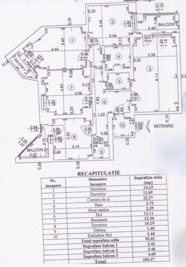 4 camere Banu Mărăcine , amplasament DEOSEBIT ! - 18