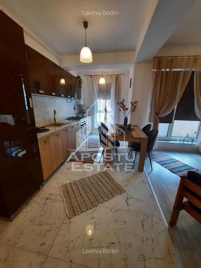 Apartament cu 2 camere nedecomandat, mobilat în Giroc - 3