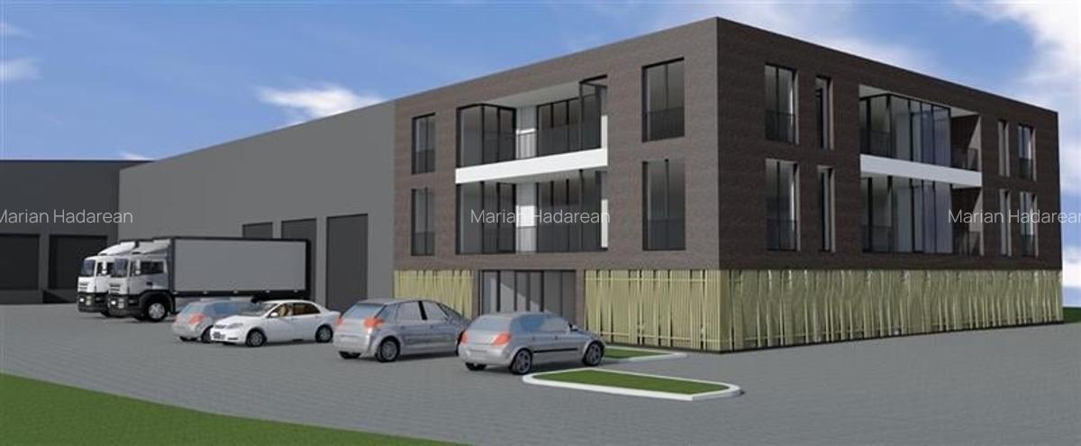 Vanzare teren autorizat pentru constructie hale, birouri si sala de evenimente, - 3