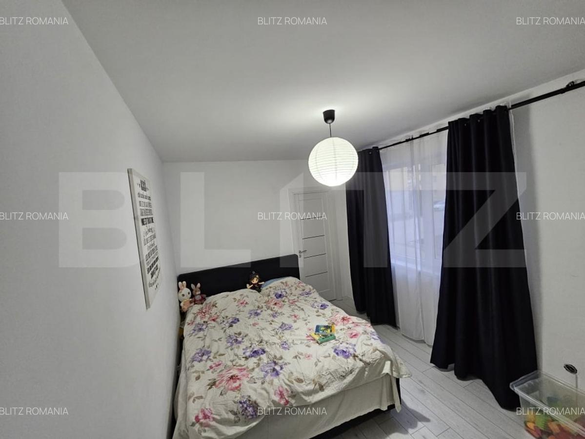 Apartament cu 3 camere, 54 mp, parcare, gradina 20 mp, zona Florilor - 8