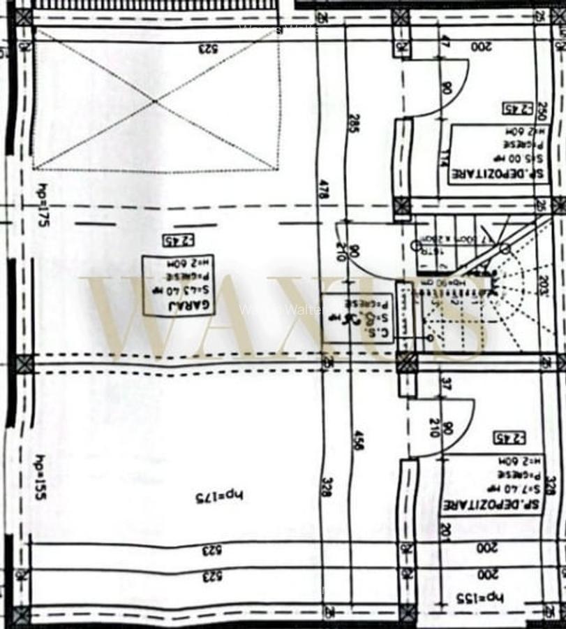 Duplex semifinisat de vanzare - 160mp utili I 200mp teren - Somesului - 3