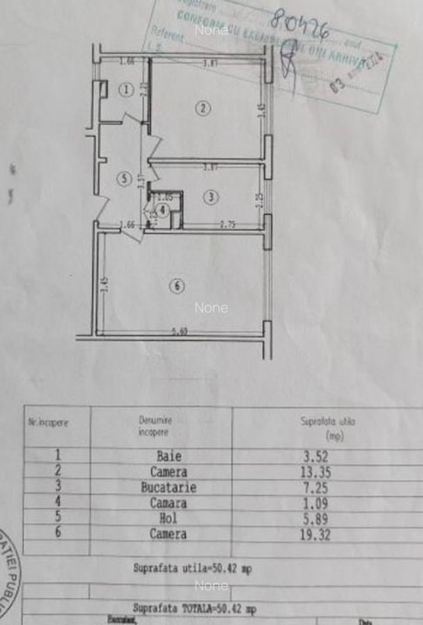 Ocazie! Apartament 2 camere decomandat – Casa de Cultură/parter - 1