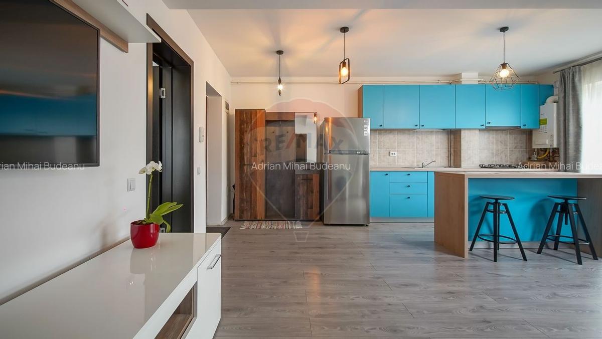 Apartament 2 camere, 53 mp, open space, mobilat, Sanpetru - 10