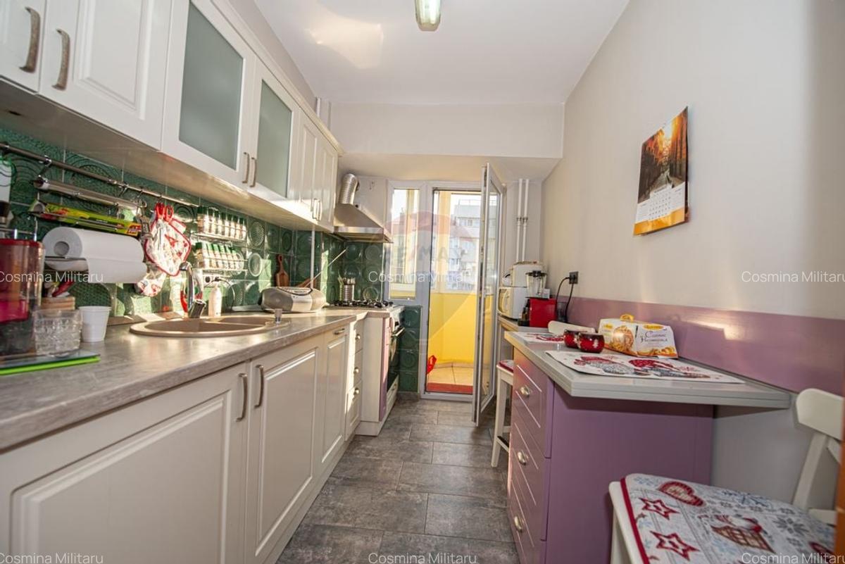 Apartament cu 3 camere decomandat, mobilat în Titulescu - 13