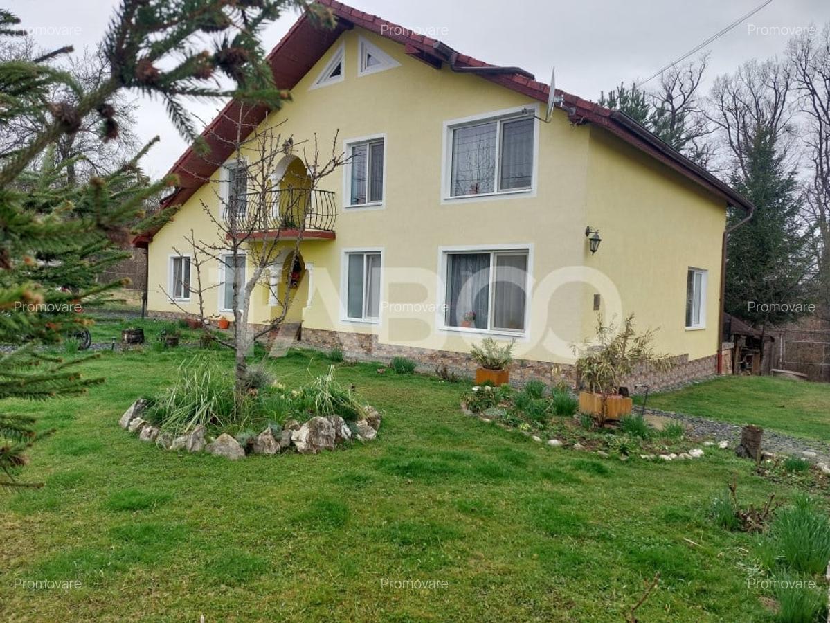 Casa individuala 4 dormitoare curte gradina zona retrasa in Cisnadie - 40