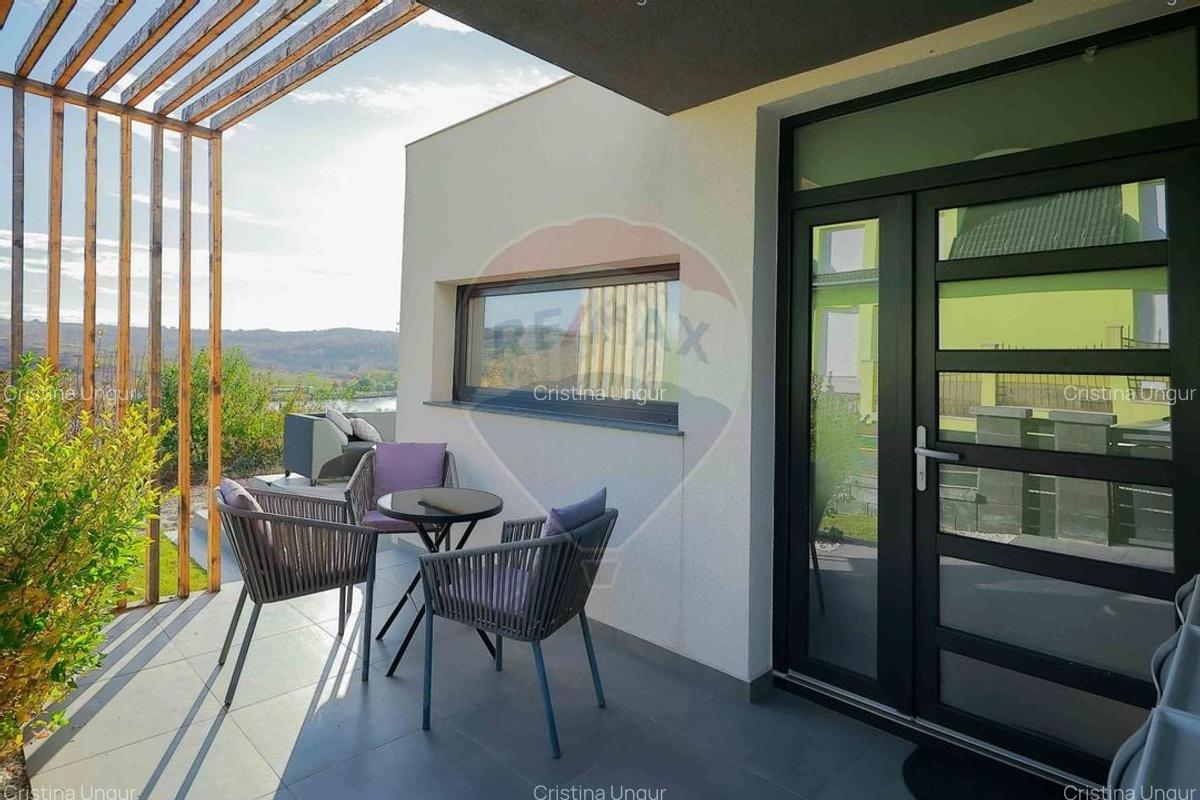 Casa moderna in stil mediteranean, cu terase si vedere la lac - Paleu - 2