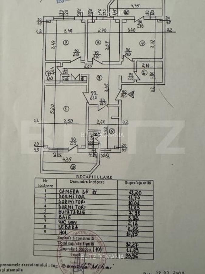 Apartament cu 4 camere - 93 mp - Margeanului - Rahova - 19