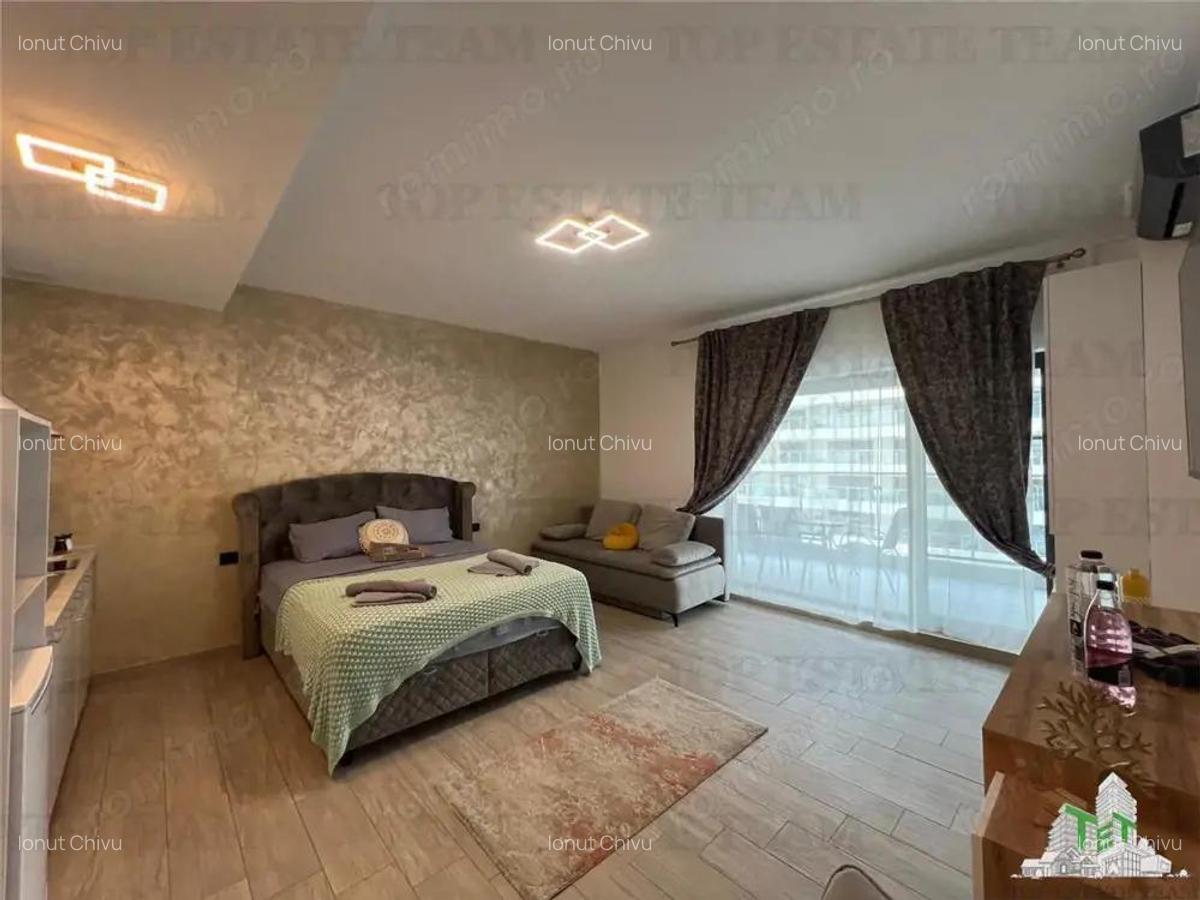 Studio 50m de plaja , mobilat utilat,lux, modern, 46mp, toate utilitatile vedere la Marea Neagra si - 5