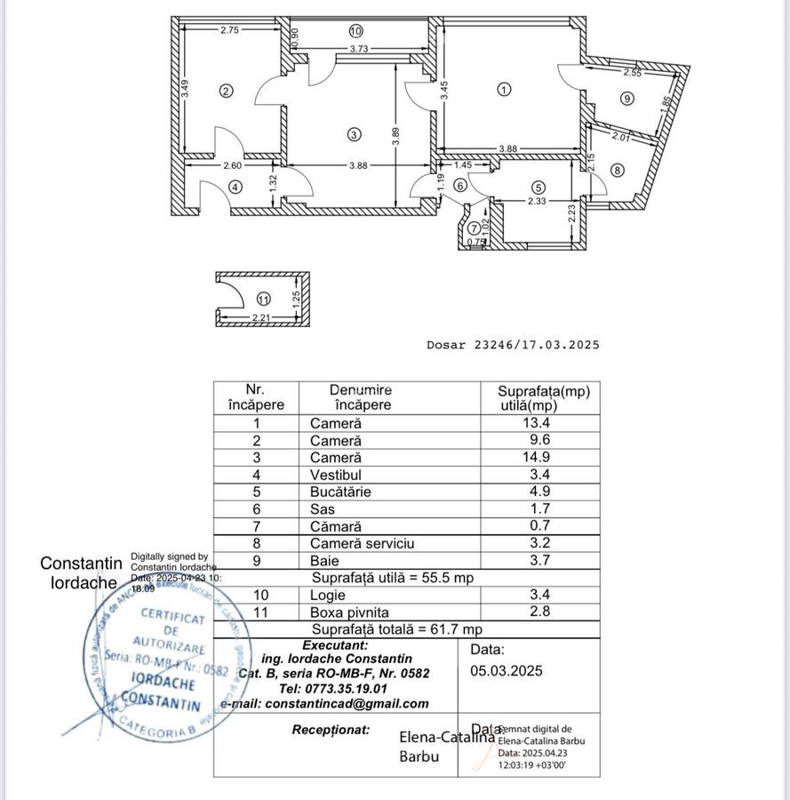 Carol I intersectie cu Mosilor | etaj 5 | bloc 1938 | optim pt investitie - 14