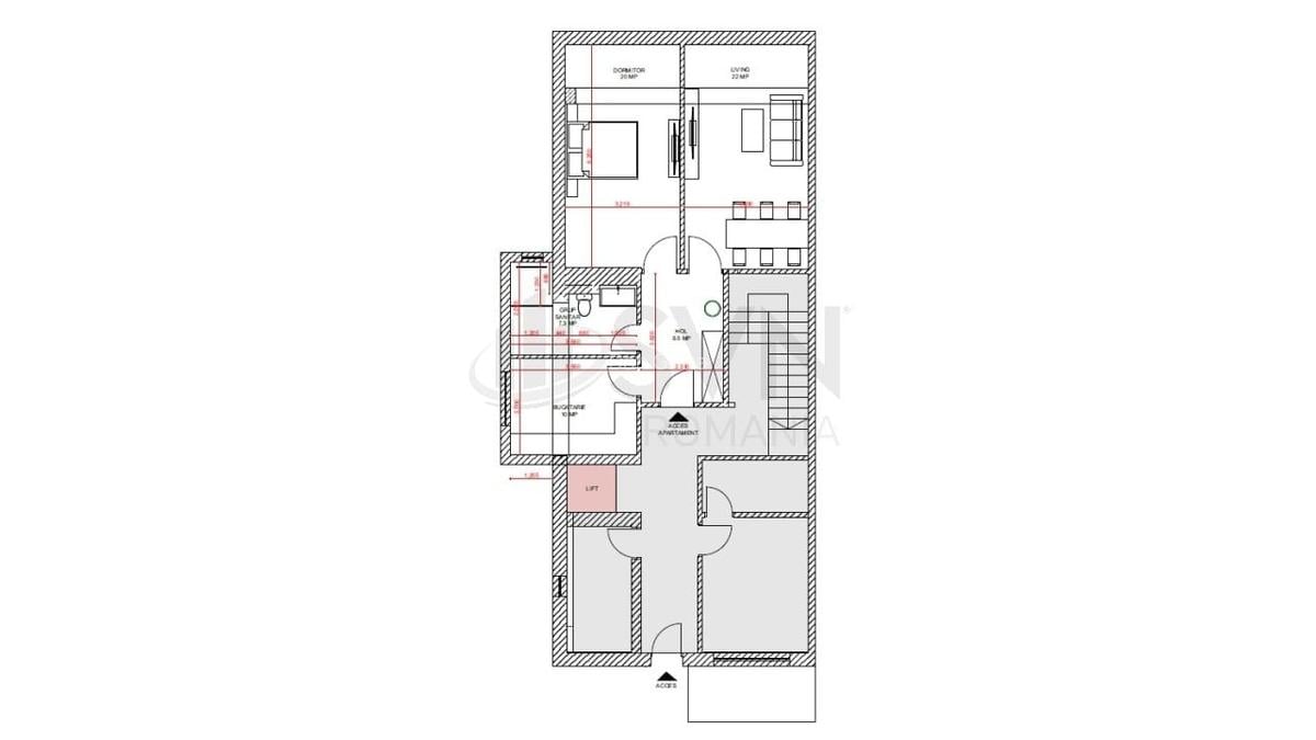 REA1024745 Apartament 2 Camere I De Inchiriat I Baneasa I Sisesti - 11