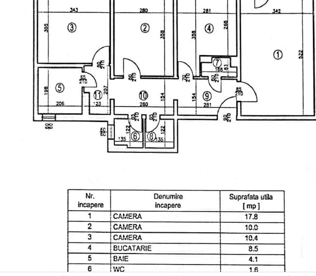 Apartament cu 3 camere decomandat în Iancului - 4