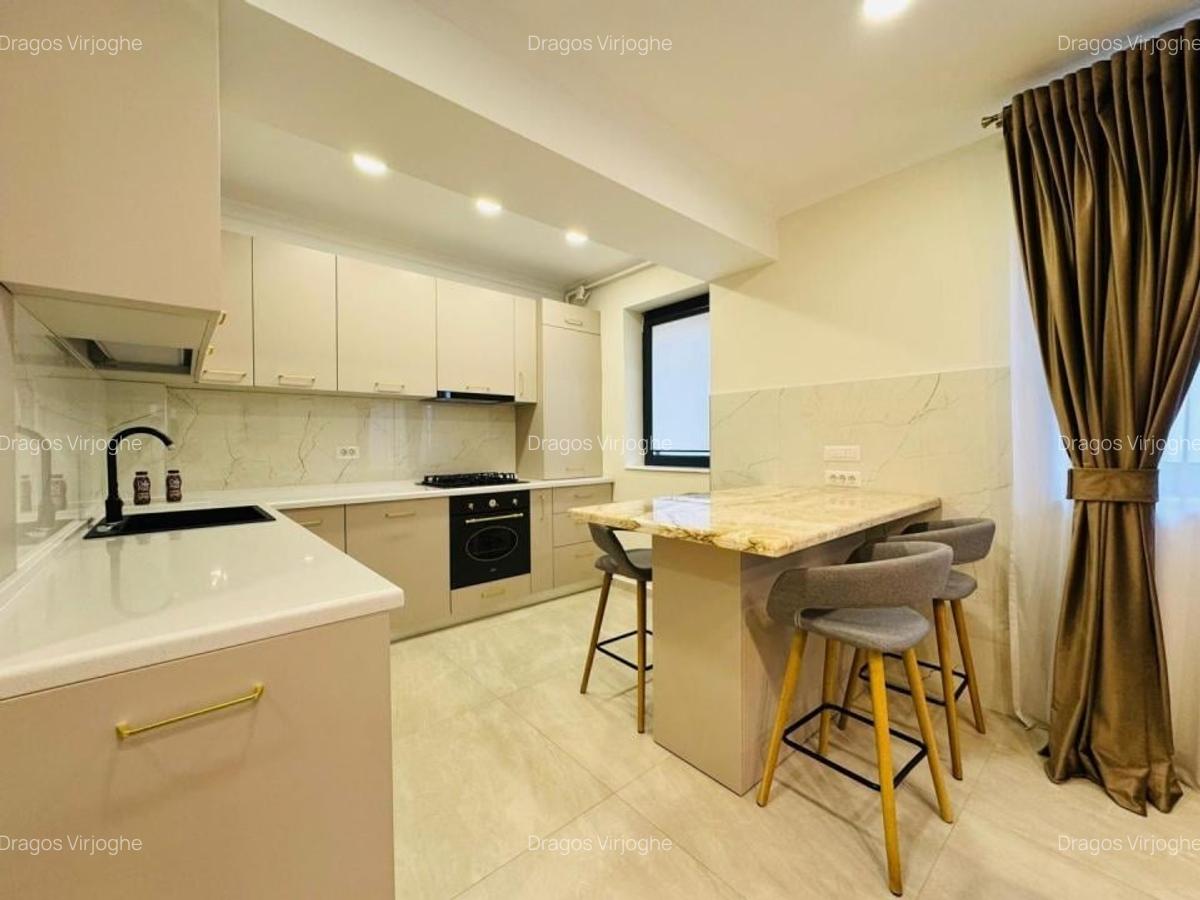 Apartament cu 3 camere semidecomandat, mobilat în Băneasa - 4