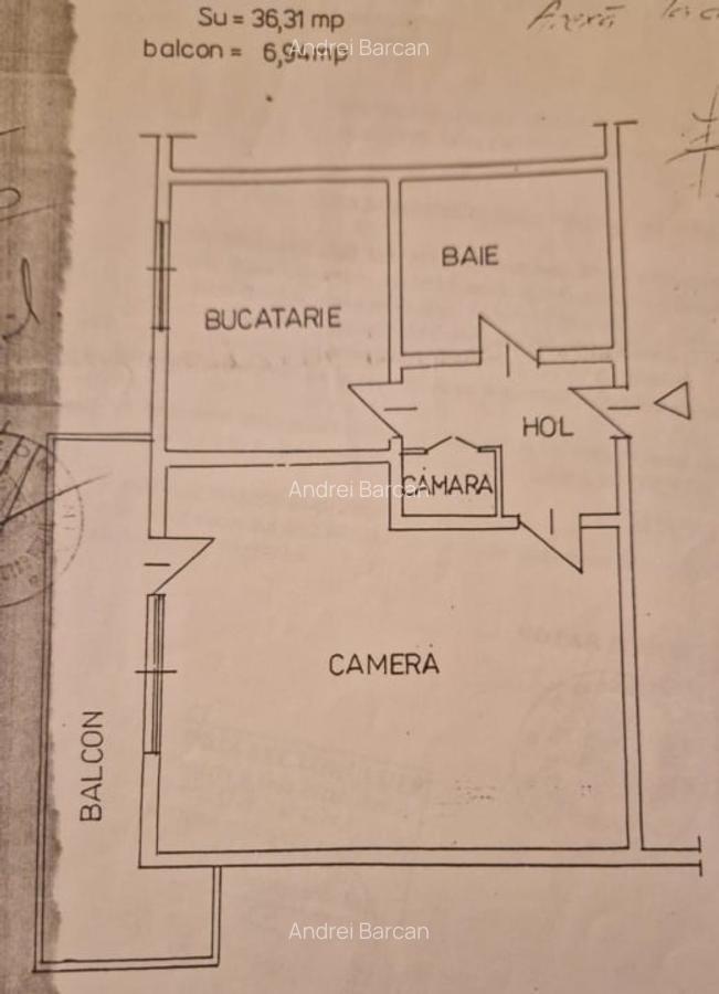 Garsoniera decomandata 43 mp – spatioasa, mobilata, Drumul Sarii - 7