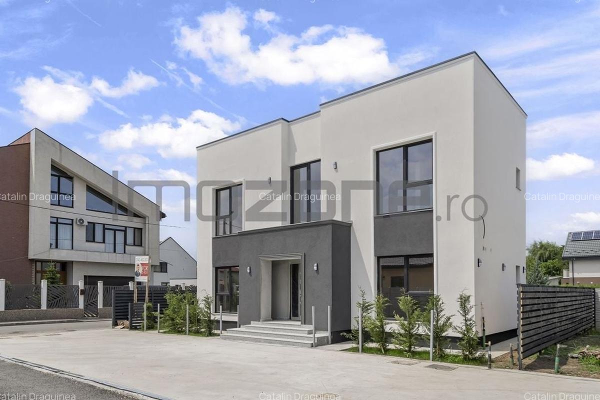 Otopeni - vila P+1, 4 camere,  3 dormitoare, 3 bai,  toate utilitatile racordate - 20