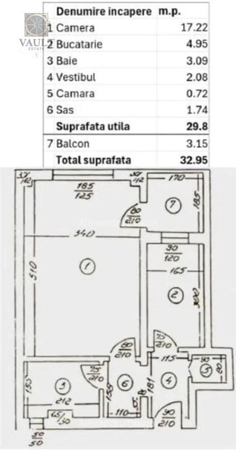 Garsoniera   -  Mega Mall - Piata Delfinului - Bd Chisinau - 7