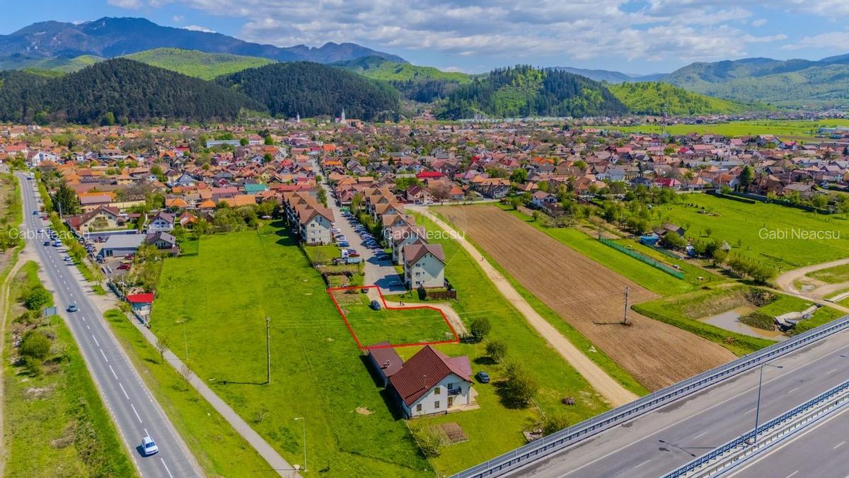 COMISION 0% Teren 1,000mp Rasnov / Intravilan/ Strada Ioan Slavici - 5