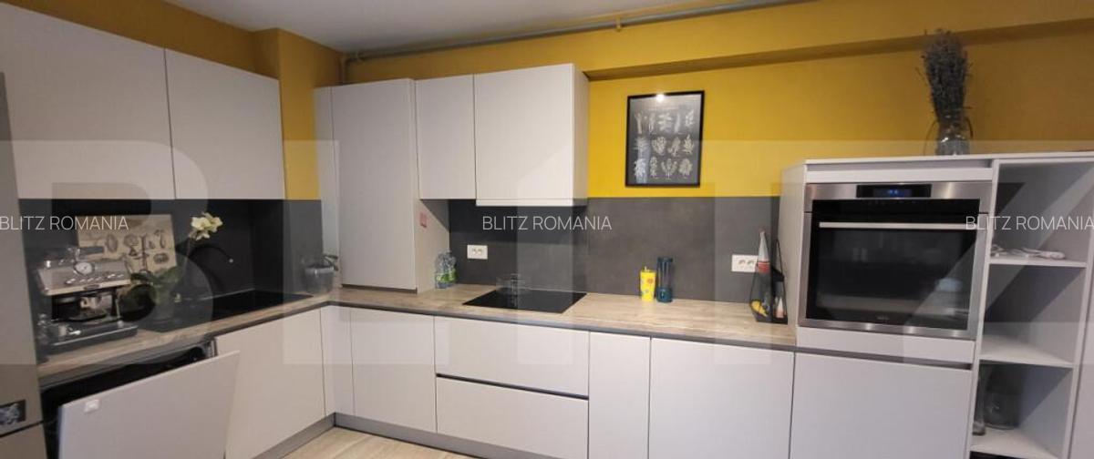 Apartament de vanzare, cu 3 camere, 82 mp, mobilat & utilat, - 5