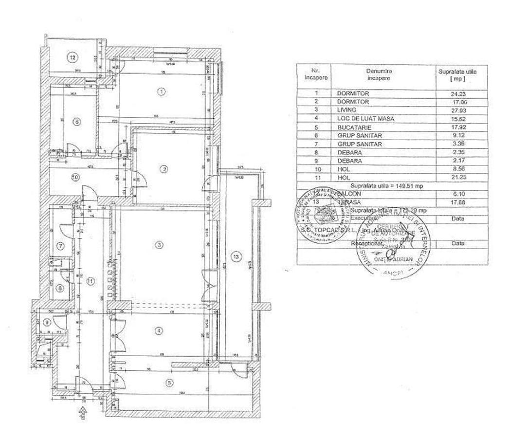 Apartament renovat cu 3 camere, 2 bai | 190mpc | garaj si boxa - 19
