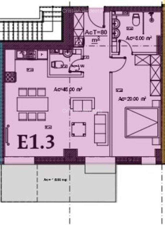 2 CAMERE || FLOREASCA - PARCUL VERDI || 2 GRUPURI SANITARE - 15