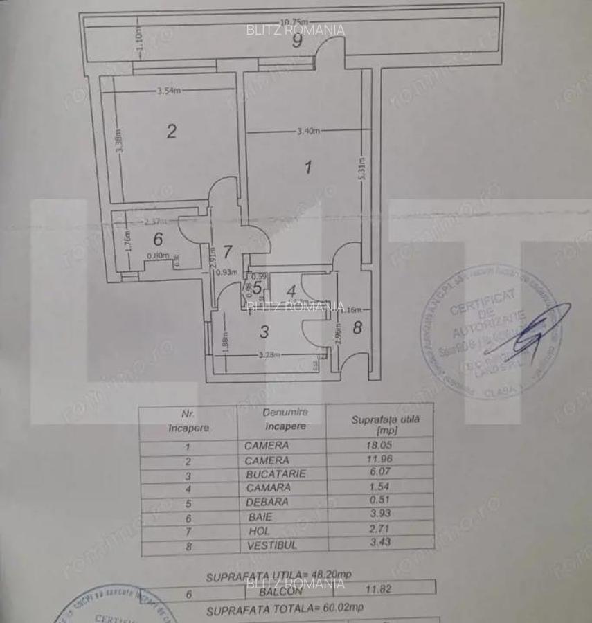 Apartament 2 camere | 60 mp total | Mobilat | Zona Gorjului langa metrou - 7