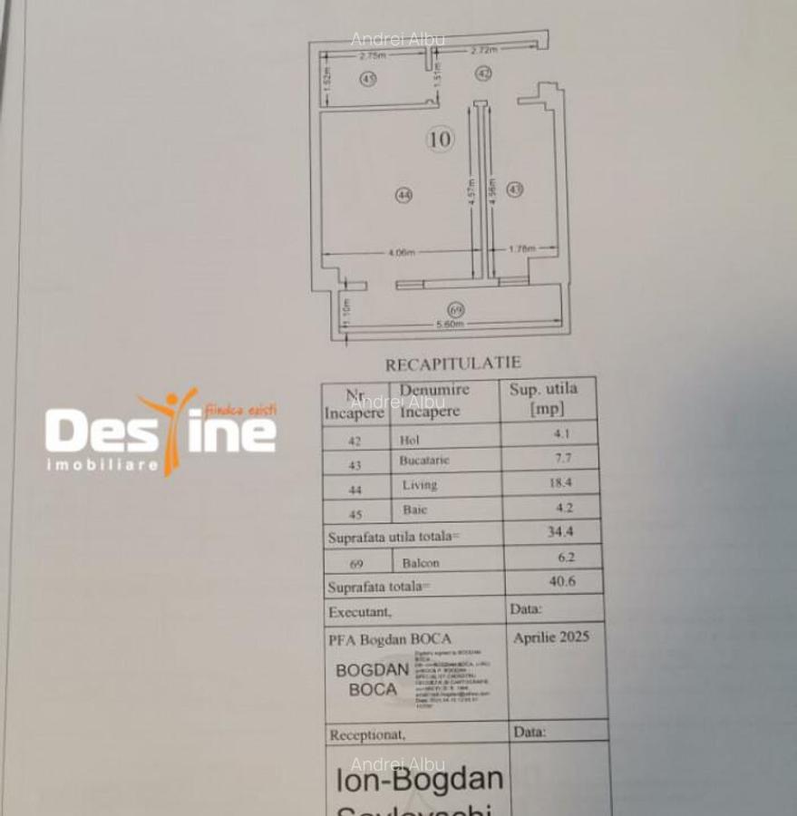 Apartament 1 camera 46mp - Pacurari - 9