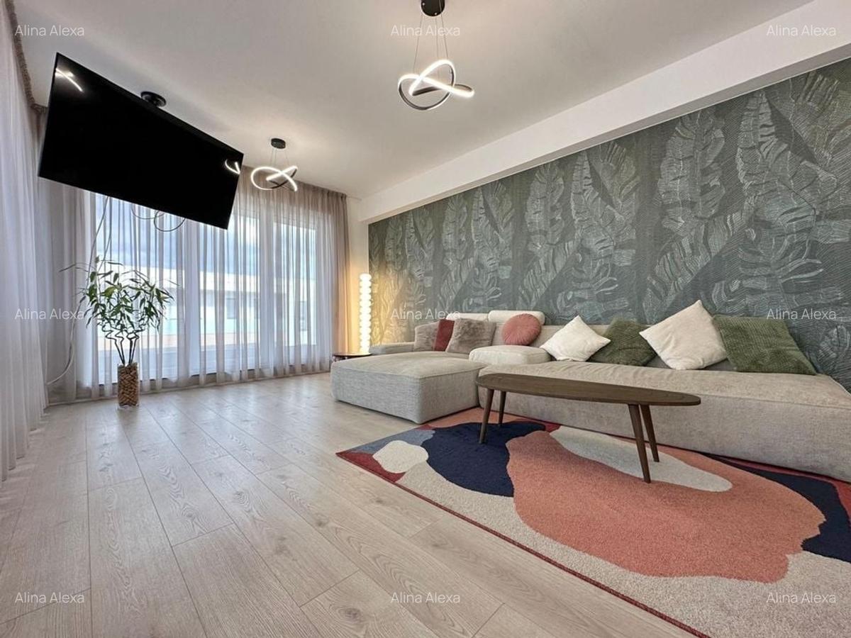 Apartament cu 3 camere decomandat, mobilat în Tractorul - 2