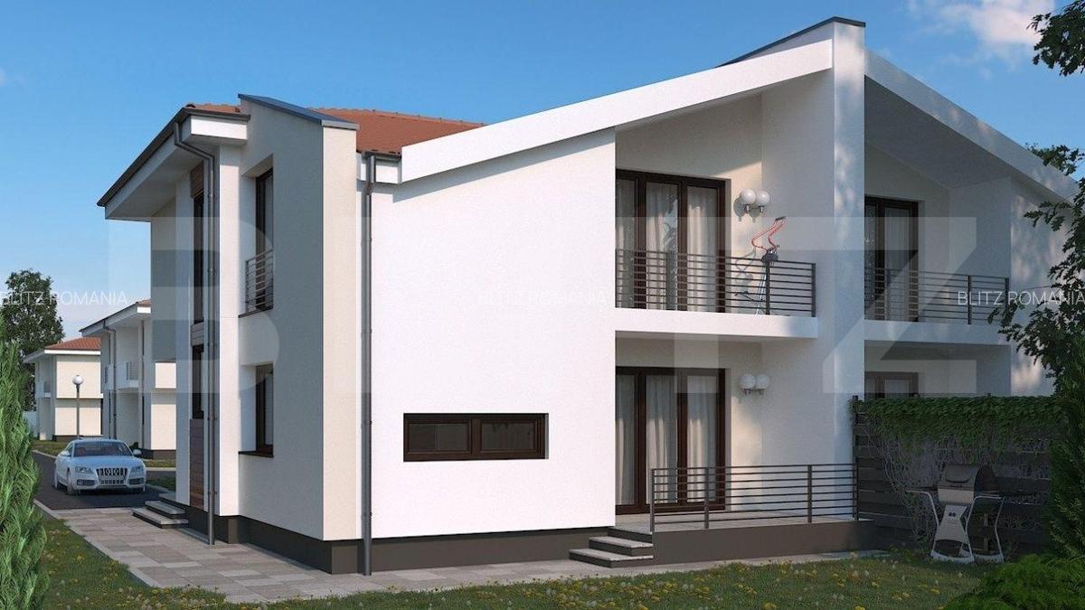 Casa de tip duplex, 123 mp, teren 260 mp, zona Aquastar - 2