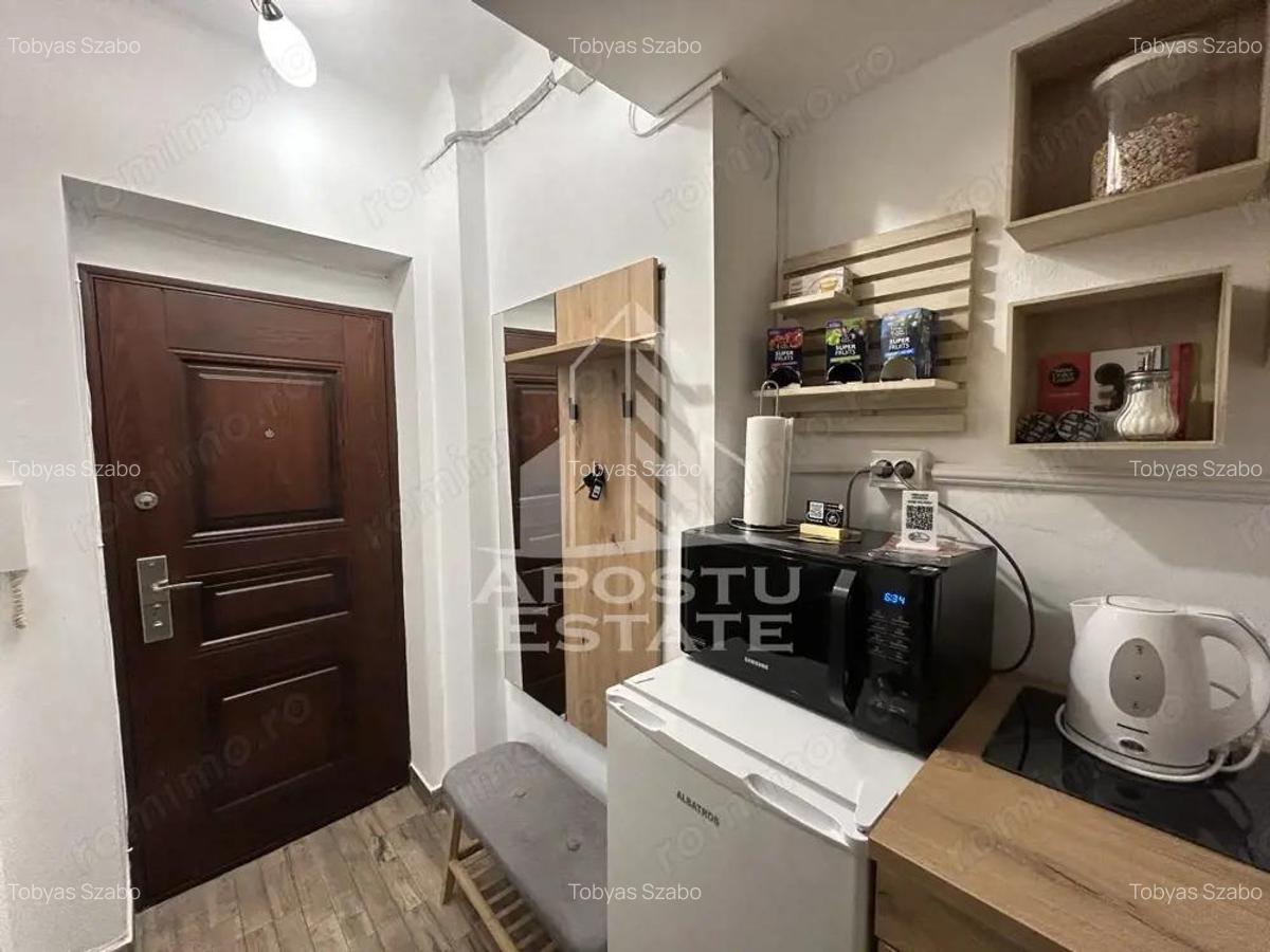 Garsoniera, central, disponibila din octombrie, mobilata si utilata - 4