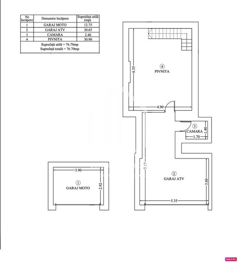 Ideal investitie -Pensiune de vanzare in Paltinis, 337mp, teren 1500mp - 5