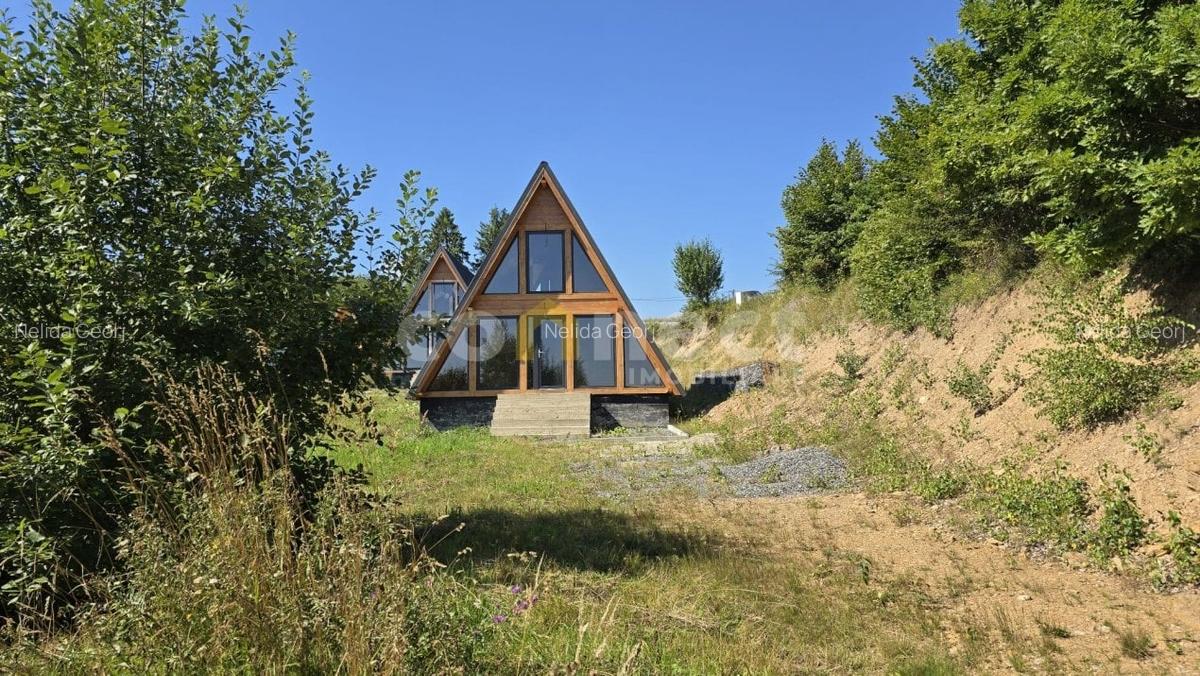 Cabana tip A-frame de vanzare  cu CF Agroturistica I Plopi I Muntele Rece - 1