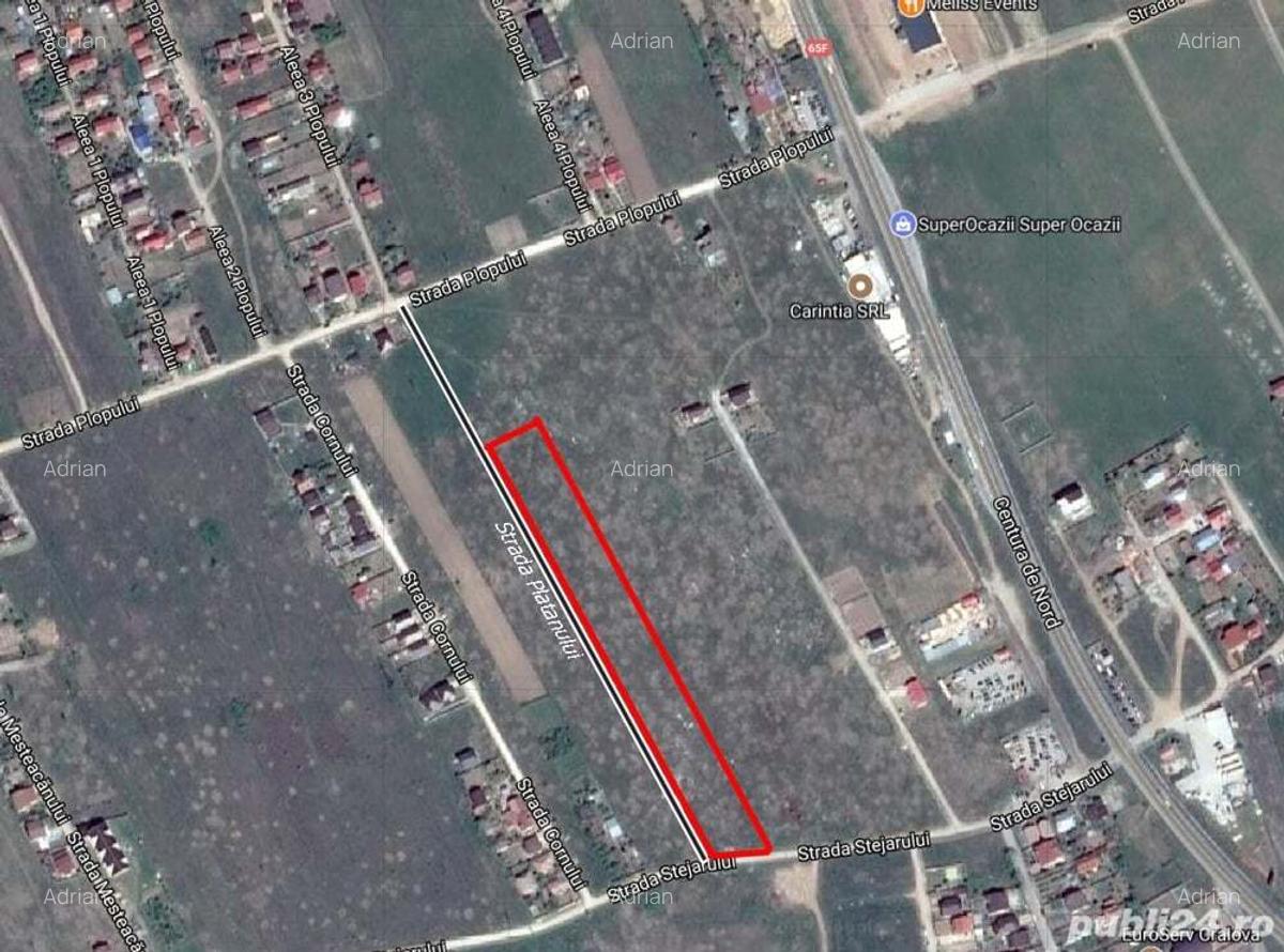 Teren de inchiriat in Craiova - 1 Teren de inchiriat in Craiova - 1