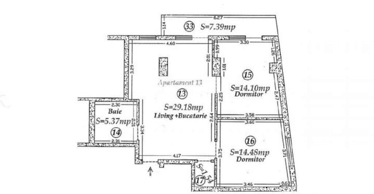 Decebal apartament 3 camere Bloc 2013 - Complet Renovat - 4