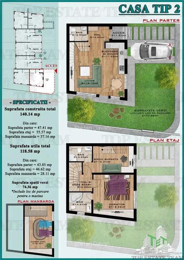 Vila premium design modern In Prel Ghencea-Bragadiru - 2