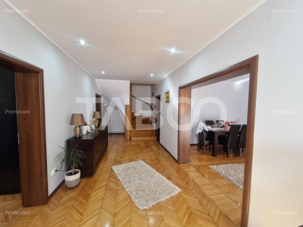 Casa individuala teren 979 mp gradina curte si terasa de vara Rasinari - 16