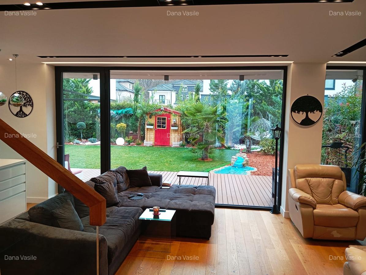 Vilă P+1, 4 dormitoare, 168 mp, mobilată și utilată | Pipera – Tunari - 20