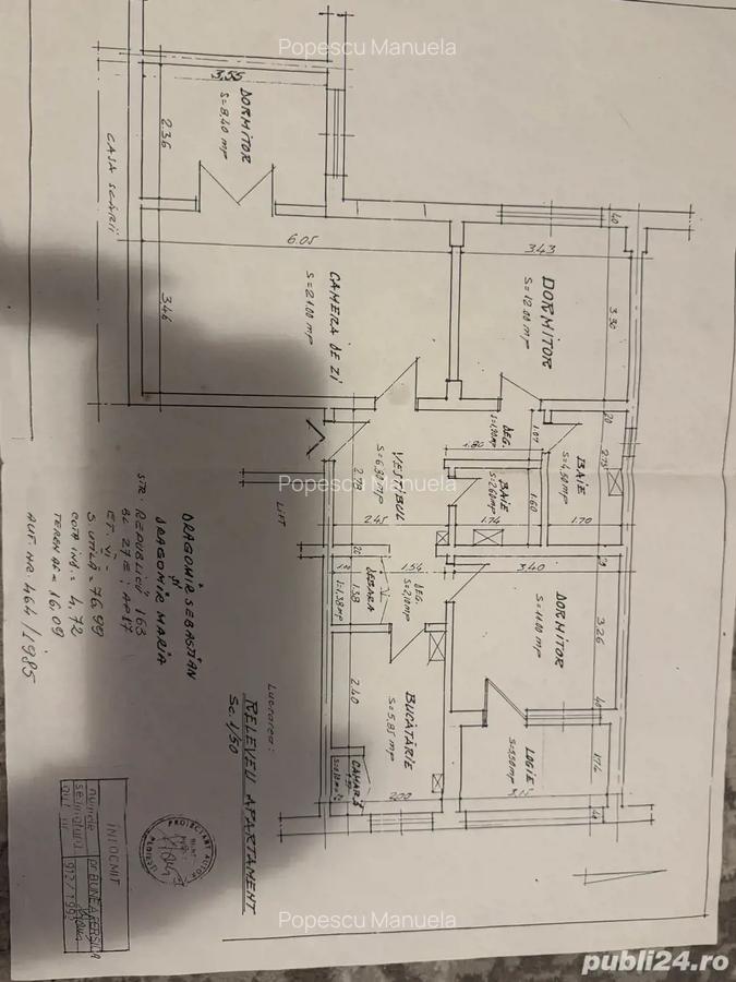 Vand apartament 4 camere in Ploie?ti , B-dul Republicii, deasupra Omniasig - 2