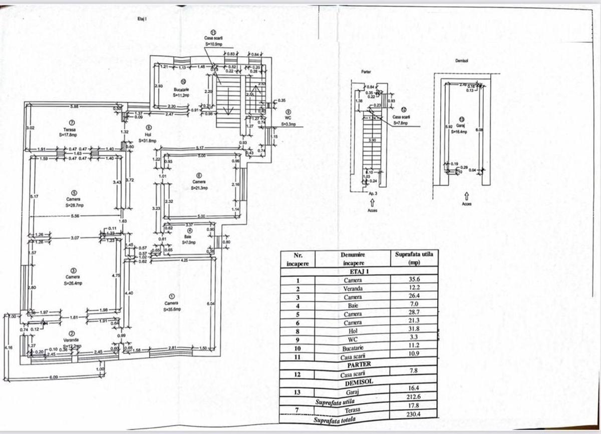 Apartament cu 4 camere decomandat în Central - 13
