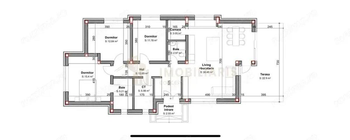Casa individuala pe un nivel zona Castel Transilvaniei - 1