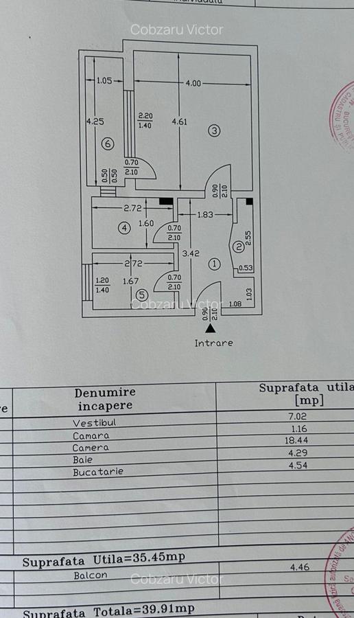 GARSONIERĂ DE VÂNZARE IN ZONA DRUMUL TABEREI SEC.6 - 1