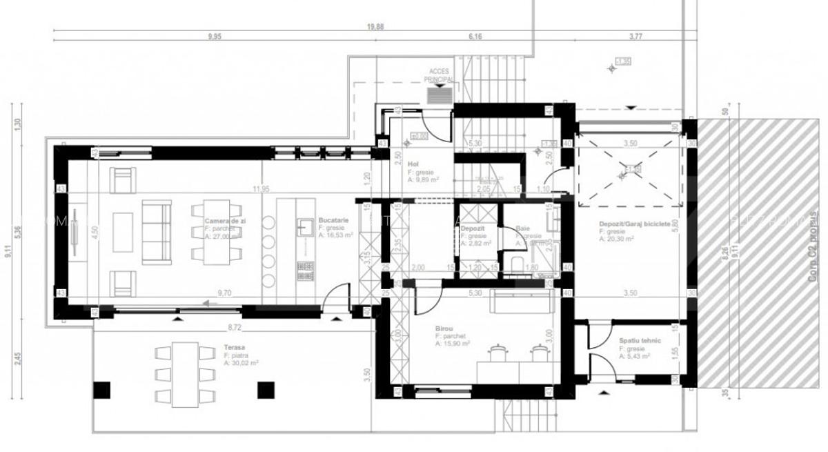 Investitie ! Proiect autorizat casa alipite , Feleacu ,Valea - 6