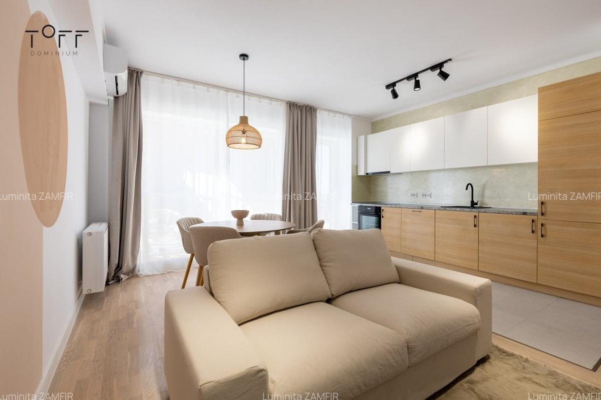 Apartament cu 2 camere semidecomandat, mobilat în Jiului - 3