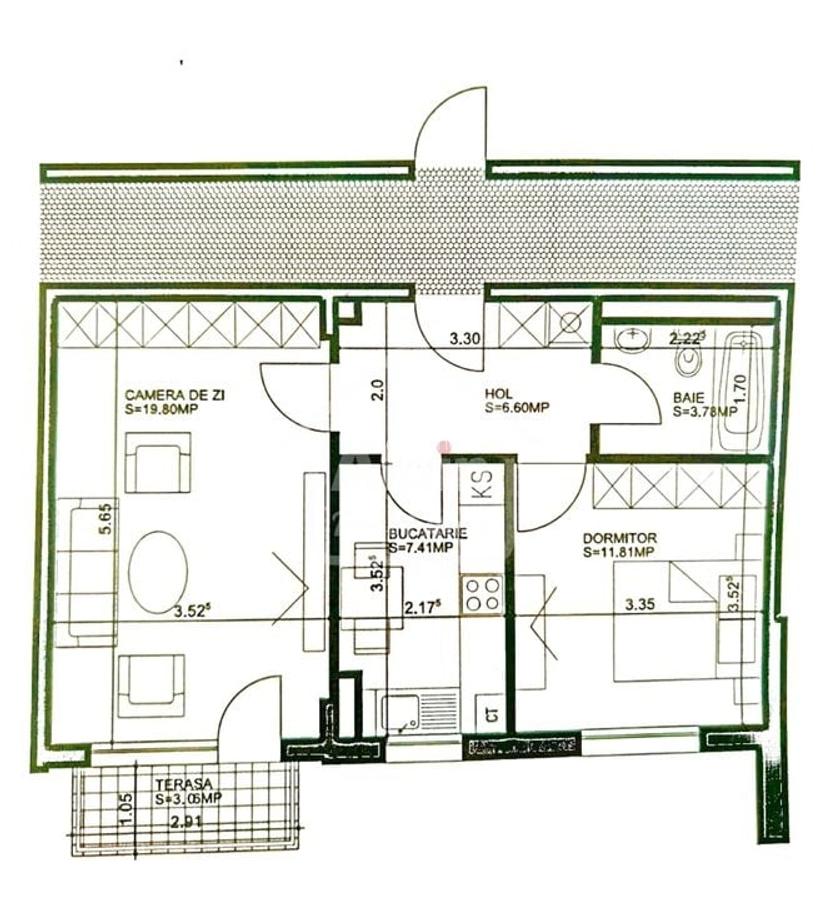 Apartament Pretabil Investitie - 1