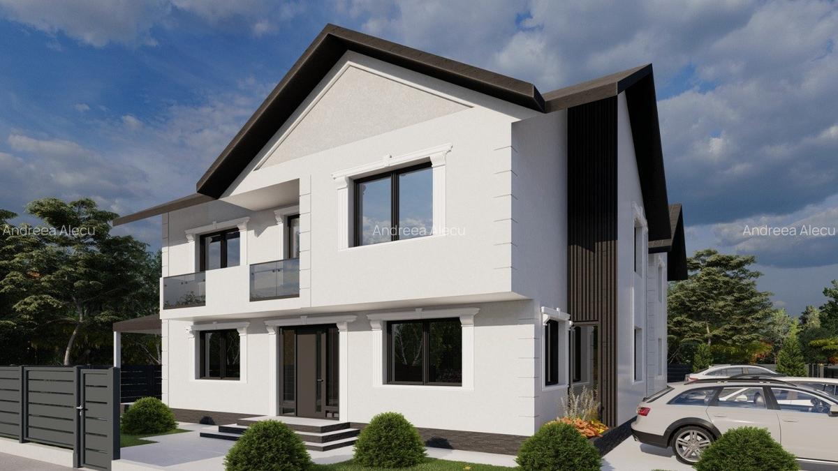 Vila PREMIUM 5 cam-dormitor la parter-teren 330 mp! Bragadiru - 4