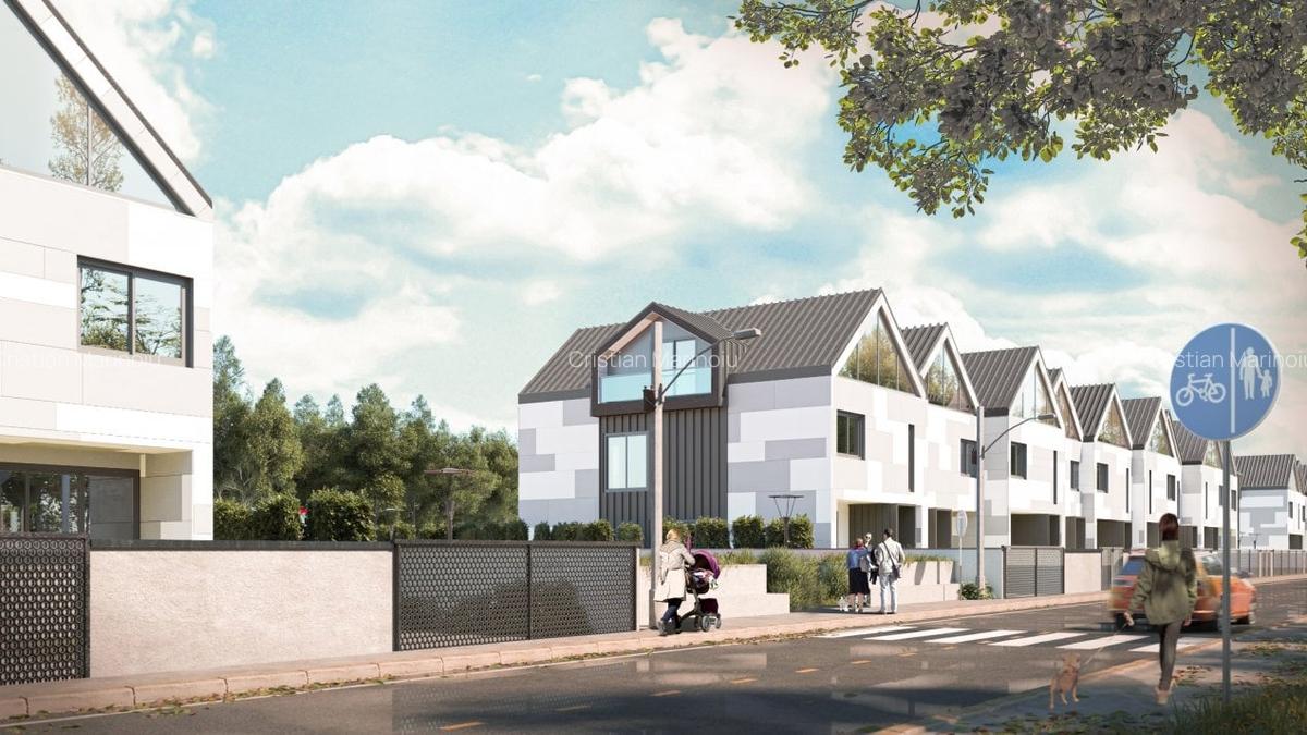 De vanzare- Teren pentru dezvoltare rezidentiala in Balotesti, Ilfov. - 1