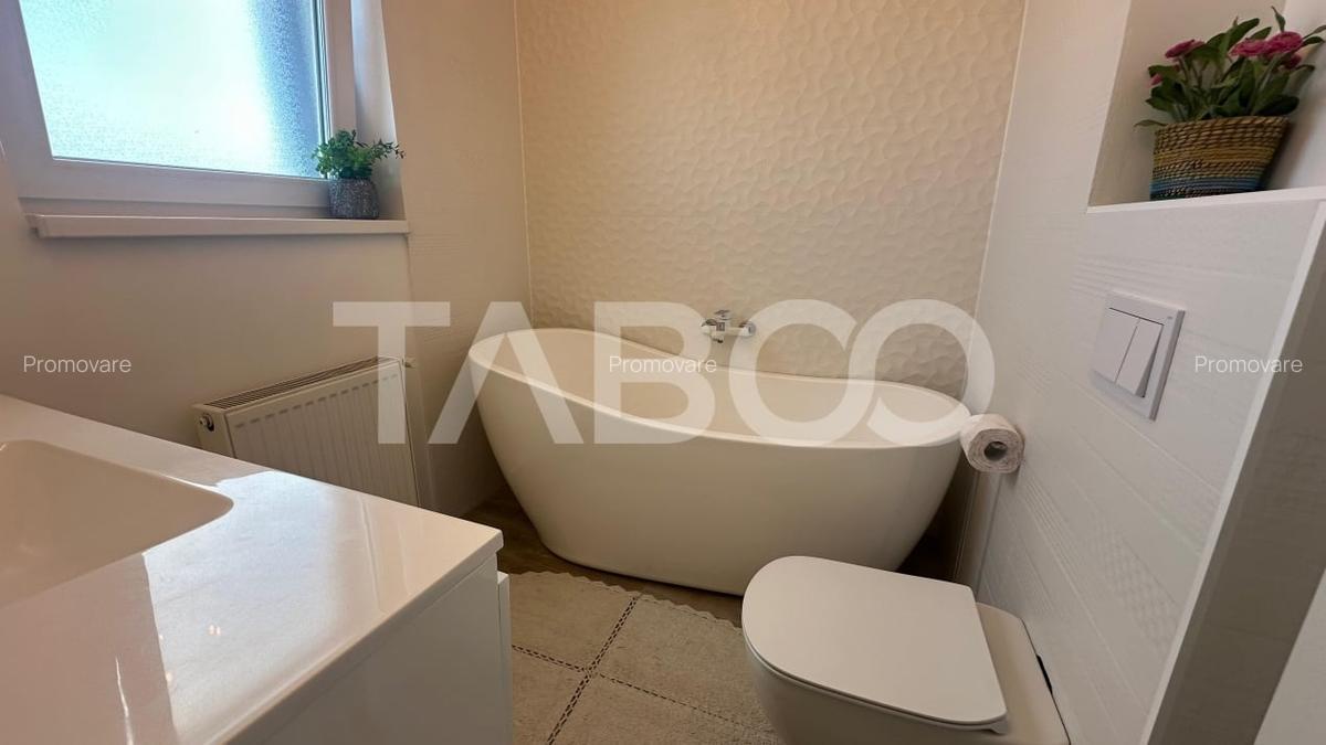 Penthouse 3 camere de lux loc de parcare 2 bai zona Lupeni Sibiu - 9