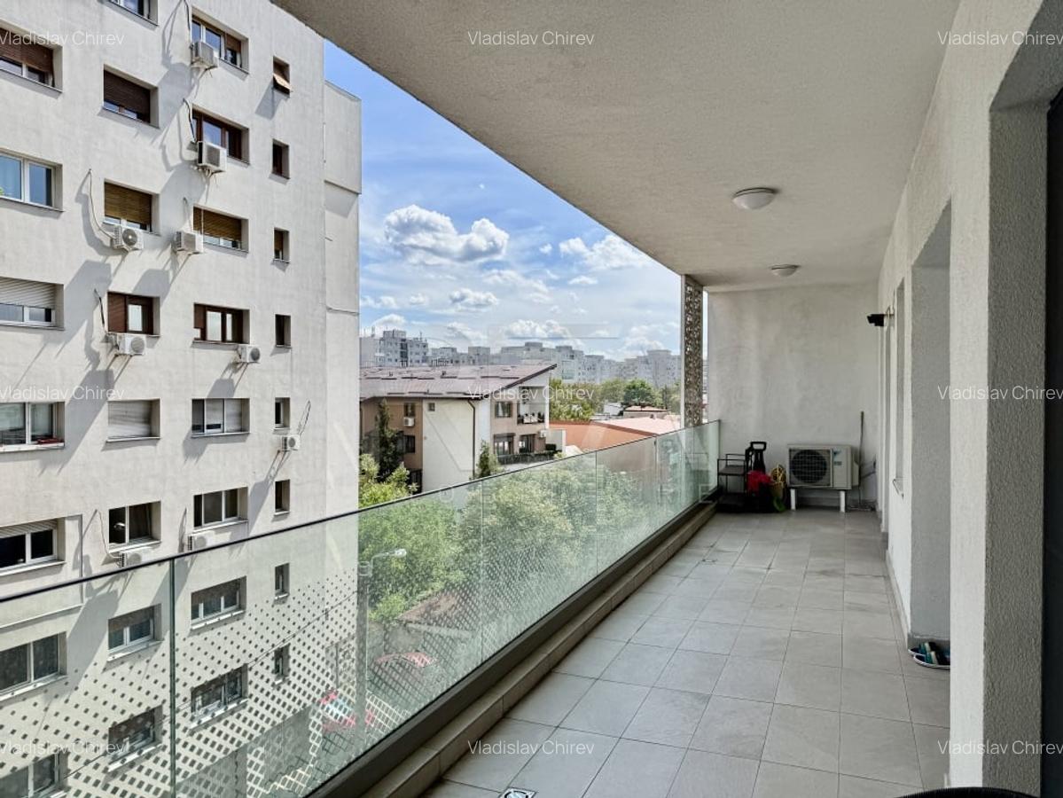 2 camere cu tavan inalt + terasa mare | Bloc nou Kiseleff - 9