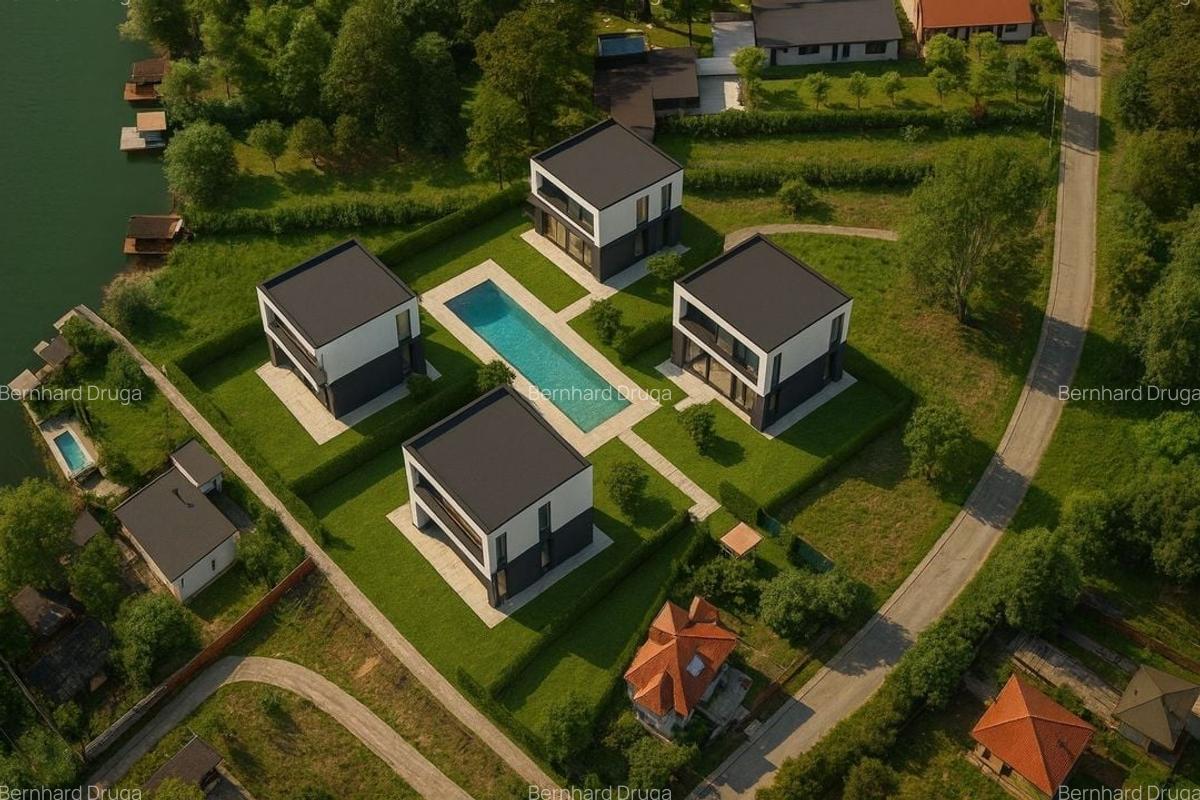 Reședință sau Dezvoltare Exclusivistă, teren in Snagov cu deschidere la Lac - 3